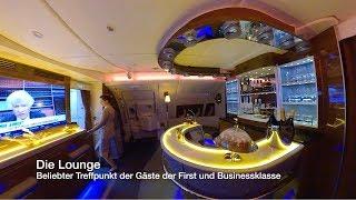 Lounge - Emirates Airbus A380 Business Class