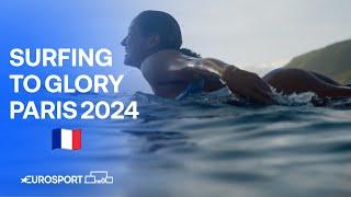 Vahine Fierro aims for surfing glory at Paris 2024!  | Power of the Olympics