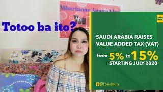 15% Value Added Tax sa Saudi Arabia
