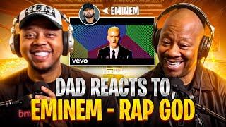 Dad Reacts to Eminem - Rap God