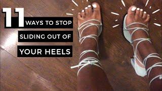 How To Keep Your Feet From Sliding Forward In Heels - Stop Shoes From Slipping off Your Feet!