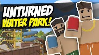 WATER PARK - Unturned Roleplay | Funny Moments!