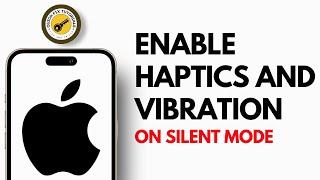 How To Enable Haptics & Vibration in Silent mode on iPhone