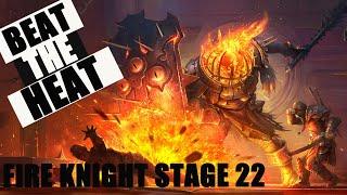 HOW TO BEAT THE FIRE KNIGHT | STAGE 22 | Raid: Shadow Legends