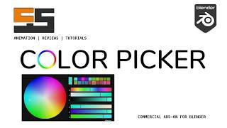 Blender add-on review: Color Picker Widget (commercial)