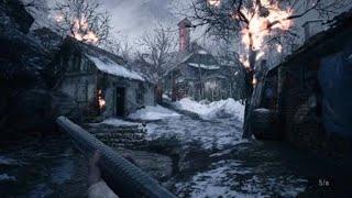 Resident Evil Village Сложность жуткая деревня (Не нг+). Как я пережил стаю ликанов.