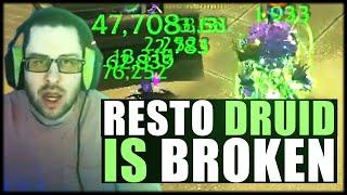 Resto Druid is BROKEN | Cdew Highlights