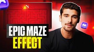 Iman Gadzhi's Animation Secrets Revealed: Epic Maze Effect!