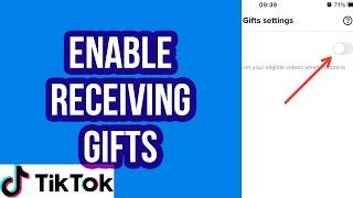 How to Enable the Function Receive Gifts on TikTok | TikTok Live Gifts