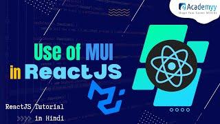 Add Material UI on your React application | Use of MUI in ReactJS | React JS Tutorial in Hindi