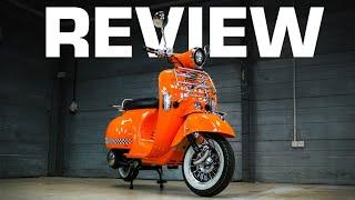 AJS Modena Review! 125cc Retro Scooter Road Test