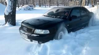 Audi А8 Quattro в снегу