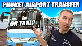 How to Get from Phuket Airport to Patong Beach (I Paid 3 Dollars Only!)