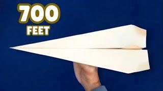 How to Make a Paper Jet - Origami Paper Airplane That Flies Straight