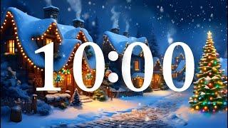 10 Minute Christmas Timer with Peacful Music 