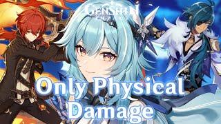 Can You Beat Genshin Impact Using Only Physical Damage?!