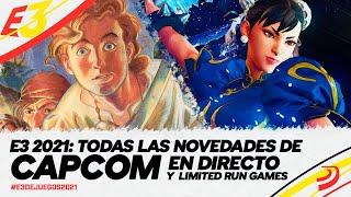 E3 2021: CONFERENCIAS de CAPCOM en DIRECTO y viaje al pasado con KONAMI 2010