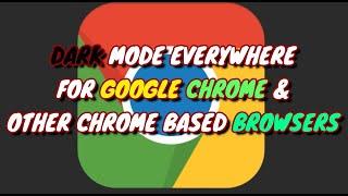 Dark Mode for ALL WEBSITES in Google Chrome, Brave, Vivaldi & Opera