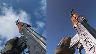 AK 47 Real Life VS Modern Warfare