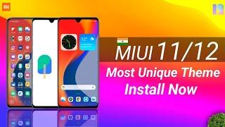 MOST UNIQUE MIUI THEME | BOOT ANIMATION | ANIMATED ICON | MIUI 12 THEME | MIUI 11 THEME | MIUI 12