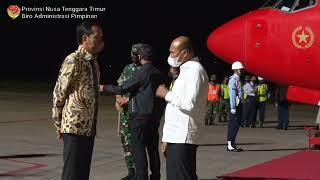 Presiden Jokowi Tiba di NTT, Tinjau Program Percepatan Penurunan Stunting