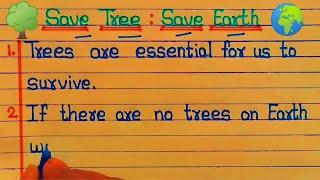 Save tree Save earth Essay on save trees ! Save trees in english ! Save earth in english