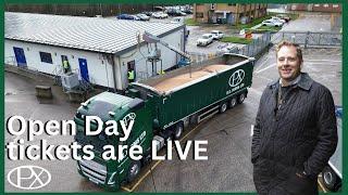 P.X Farms Open Day Tickets Are LIVE!, Plus a Day on the Lorry with Andy