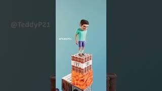 Minecraft rxt what if 110+ floors #minecraft #rtxplayz #animation #gaming #realrtx #youtubeshorts