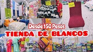 LA TIENDA DE BLANCOS MÁS BARATA CERCA DEL ZÓCALODESDE $50 PESOS| CUBRESILLAS, COLCHAS, CORTINAS...