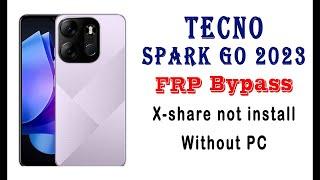 Tecno Spark Go 2024 FRP Remove without Tool