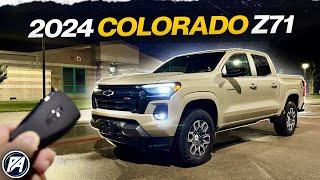 2024 Chevy Colorado Z71 Review & Drive At NIGHT