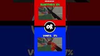 Which Unturned Weapon is Better? Pt. 2 #shorts #unturned #quiz  #unturnedpvp