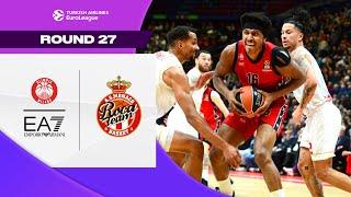 MIROTIC'S CLUTCH Free Throws | Armani Milan - AS Monaco | BASKETBALL HIGHLIGHTS R27 2024-25