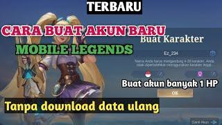 Cara buat akun baru mobile legend - cara buat akun baru ml