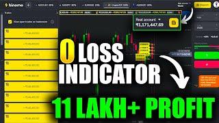 Binomo 0 Loss Indicator / 11 Lakh+ Profit / Live Proof