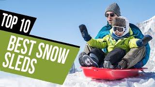 Best Snow Sled in 2021 | Top 10 Fastest Snow Sled For Adult & Kids