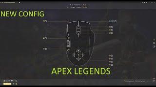 How to get aim assist on MOUSE for APEX LEGENDS config and settings w/ GAMEPLAY. reWASD