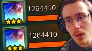 OVER A MILLION DAMAGE IN ONE ROUND "WORLD RECORD" ⭐⭐⭐ | TFT SET 11