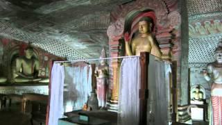 Sri Lanka: Dambulla Cave Temples (Video)