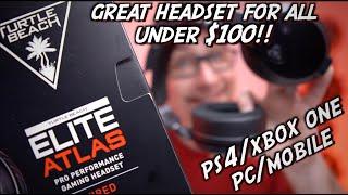 Turtle Beach Elite Atlas Gaming Headset Review, UNDER $100!!