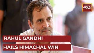 Rahul Gandhi's First Response To Himachal Election Results, Tweets Thank You, People Of Himachal