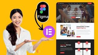 Figma to wordpress & Figma to Elementor easy conversion a complete tutorial using elementor Tutorial