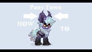 How to make HUGY FLUFFY Ears in Pony Town