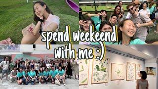 weekend vlog: exploring Hk with HKBU Exchange Students & chill Sunday 🫶