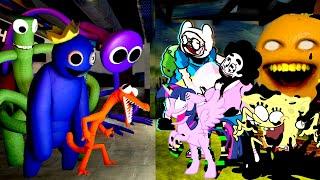 Rainbow Friends VS Pibby Corrupted  (FNF Friends To Your End But Pibby Characters Sing It)