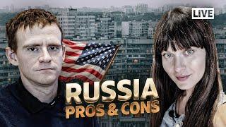 Pros and Cons living in Russia. Interview with American resident of Russia for 2 years @iankummer