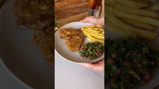 بفتاك بالحامض و الثوم-Biftek with lemon and garlic