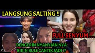 Randy Dongseu - Bule Cantik Malah Salting !!! Selesai Di Nyanyiin Lagu Ini…