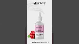 Alpha arbutin +Ha serum|alpha arbutin benifits | facial serum | #shorts #skincare #moonstar #viral