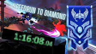 I Tried To Break The WORLD RECORD | Speedrun To Diamond